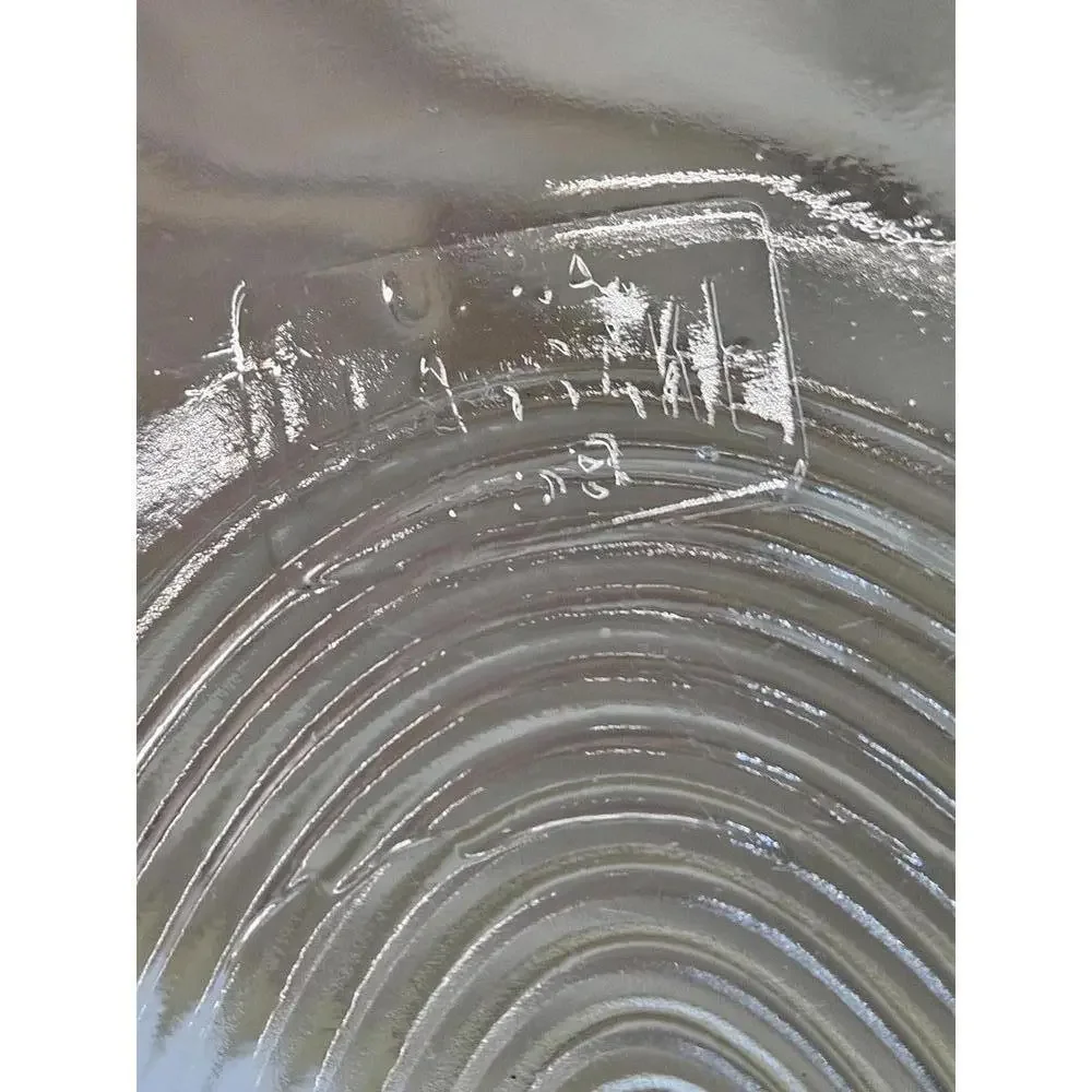 Vintage Glasbake J-558 Clear Glass Divided Oval Serving Dish - 10